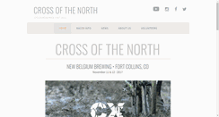 Desktop Screenshot of crossofthenorth.com